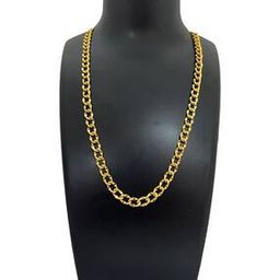 Gold-Plated Link Design Chain-image-0