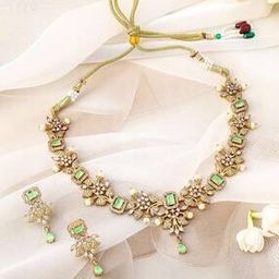 Women Necklace and Earings Set-image-61