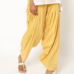 Mid-Rise Patiala with Drawstring Waistband-image-15