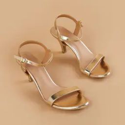 Women Mid Kitten Heeled Sandals-image-23