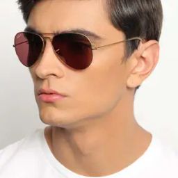 0RB30259196AF58 UV-Protected Full-Rim Aviators-32
