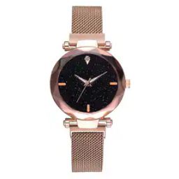Women Analogue Watch with Stainless Steel Strap-Geneva-image-91