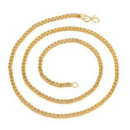 Gold-Plated Classic Chain with Hook-29