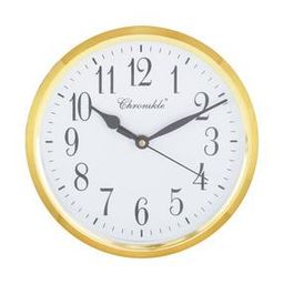 chronikle Round Wall Clock with Contrast Rim-picture-46