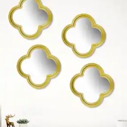 Corsica Reflection Karol Set of 4 Decorative Mirror Set-6