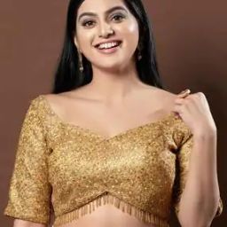 Women Embroidered Blouse with Back Closure-picture-30