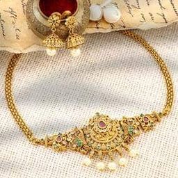 Women Necklace & Earings Set-image-69