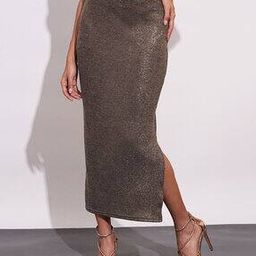 Women Self Design Pencil Skirt-image-10