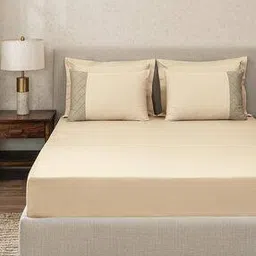 sansaar 200 TC Woven King Size Bedsheet Set-picture-7