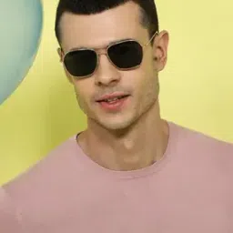 Unisex Polarized and UV Protected Aviator Sunglasses -JJ S12808-image-54