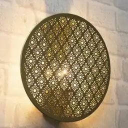 Round Brass Wall Lamp-image-53