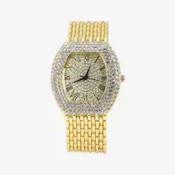 HSWC1085 Stone-Studded Analogue Watch-image-92