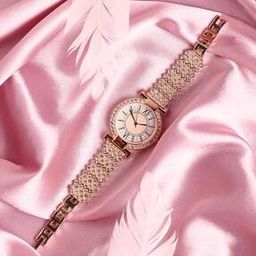 HSWC1103 Stone-Studded Analogue Watch-image-91