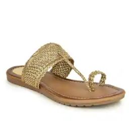 Toe-Ring Sandals with Embellished Detail-image-66