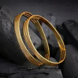 adwitiya Set Of 2 Women Gold-Plated Slip-On Bangles-picture-38