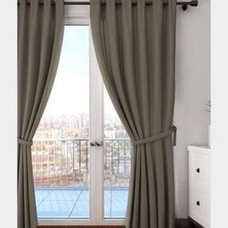 Window Curtain with Eyelets-11