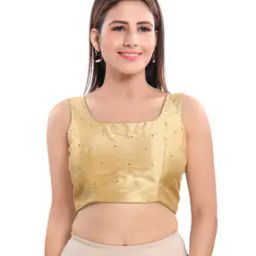 Back Open Blouse with Embellished Detail-picture-19