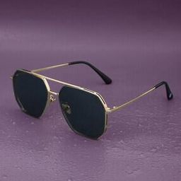 Premium Men Polarised UV Protected Lens Rectangle Sunglasses - CLSM135-26