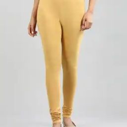 Mid-Rise Churidar with Elasticated Waistband-image-2