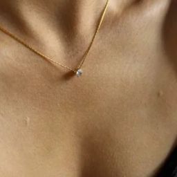 Women Diamond-Studded Short Necklace-image-97