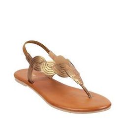 Striped T-Strap Flat Sandal-image-29