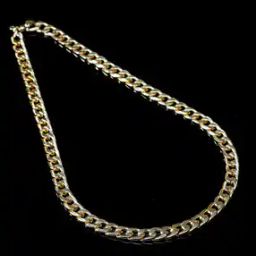 Gold-Plated Handcrafted Curb Chain-36