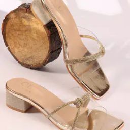 Women Chunky Heeled Sandals With Synthetic Upper-image-78