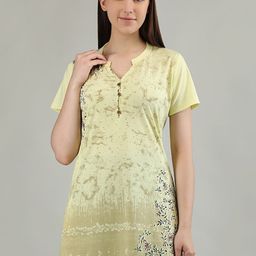 Duchess Abstract Printed Cotton Lounge T-Shirt-picture-14