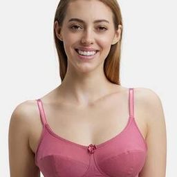 1615 Wirefree Non-Padded Cotton Elastane Medium Coverage Everyday Bra-37