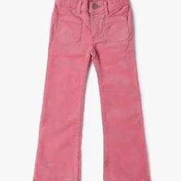 Girls Corduroy Flared Jeans-image-2
