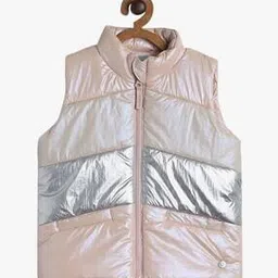 Girls Quilted Zip-Front Gilet-26