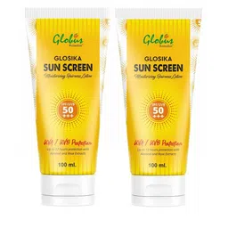 Globus Remedies Glosika Sunscreen Lotion, Up to 12hrs Protection (Pack of 2)-35
