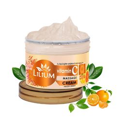 Lilium Vitamin C Massage Cream To Brighten Complexion - 250g-3