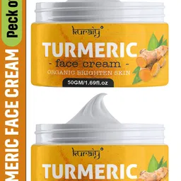 KURAIY Set Of 2 Turmeric Skin Care Face Cream For Dark Spots - 50g Each-4