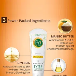 BOROLINE Set Of Extra Hydration Bo Body Lotion With Mango Butter & Ultrasmooth Cream image 4