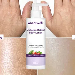 WishCare Collagen 1% Retinol Body Lotion With Niacinamide & Rosehip - 200ml image 2