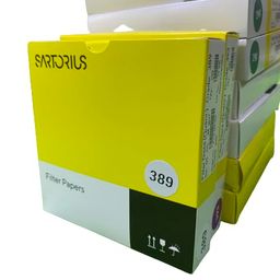 Filter Paper Quantitative Ashless Sartorius Grade:389, 125 MM, FT-3-102-125, Equivalent to Whatman No.41-125 MM image 2