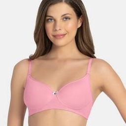 amante Non-Wired T-shirt Bra with Adjustable Straps-picture-4