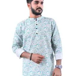 Men Slim Fit Short Kurta-image-75