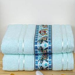 rangoli Cotton Set of 2 Bath Towel-picture-35