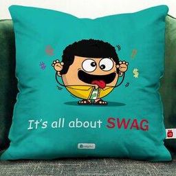 Graphic Print Cushion Cover 12" x 12"-image-96