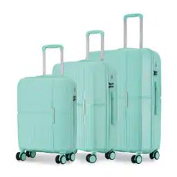 Set of 3 Springfiled Number Lock Trolley Bags - S | M | L-12