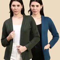 Women Regular Fit Shrug-image-89
