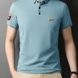 Typographic Print Regular Fit Polo T-shirt-picture-8