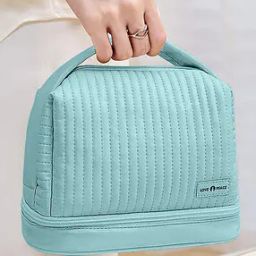Women Patterned Zipper Organizer Pouch-17