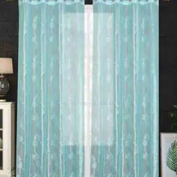 Set of 2 Sheer Window Curtains-31
