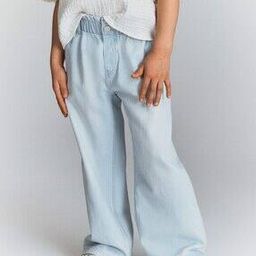 Girls Mid Rise Wide Jeans-image-82