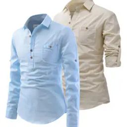 Pack of 2 Shirt Kurtas-picture-31