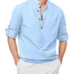 Men Regular Fit Short Kurta-image-67