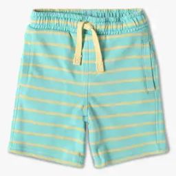 Boys Cotton Rich Striped Shorts-picture-30
